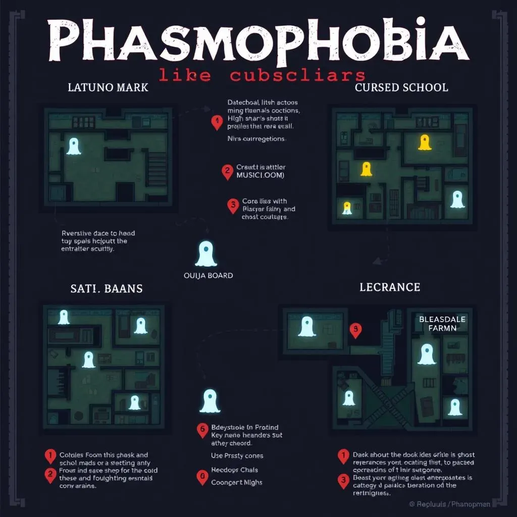 Cursed Objects in Phasmophobia: Locations and Strategies