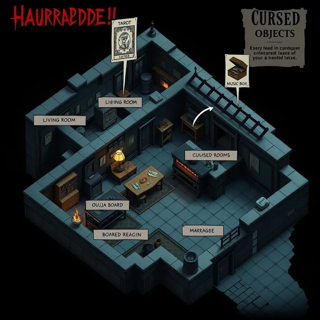 Finding Cursed Objects in Phasmophobia: A MapbyMap Guide