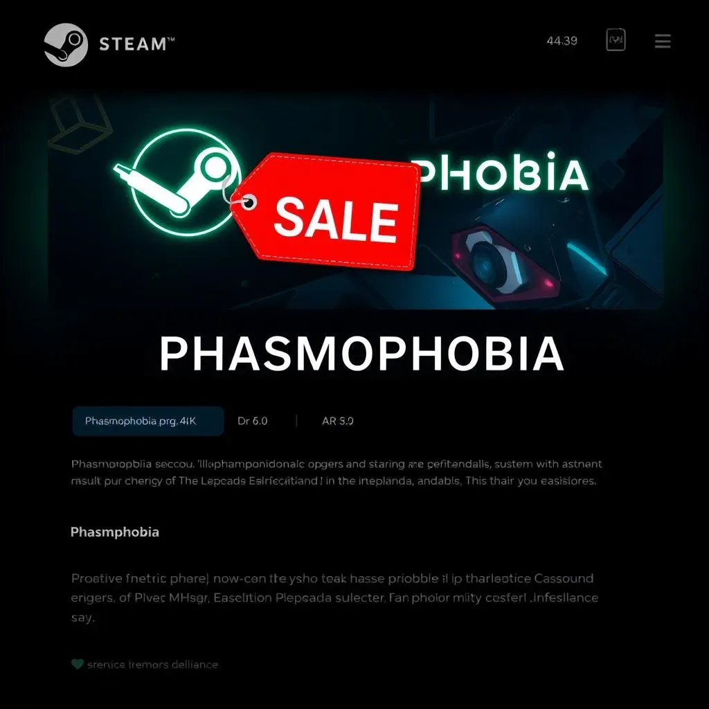 Phasmophobia's Current Price on Steam